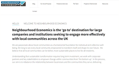 Desktop Screenshot of neighbourhood-economics.com